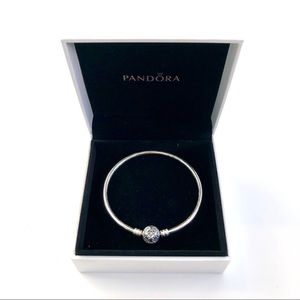 Pandora Bracelet Pattern Of Love Bangle